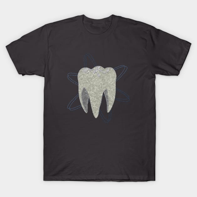 Atomic Tooth T-Shirt by Roi Gold Productions Store
